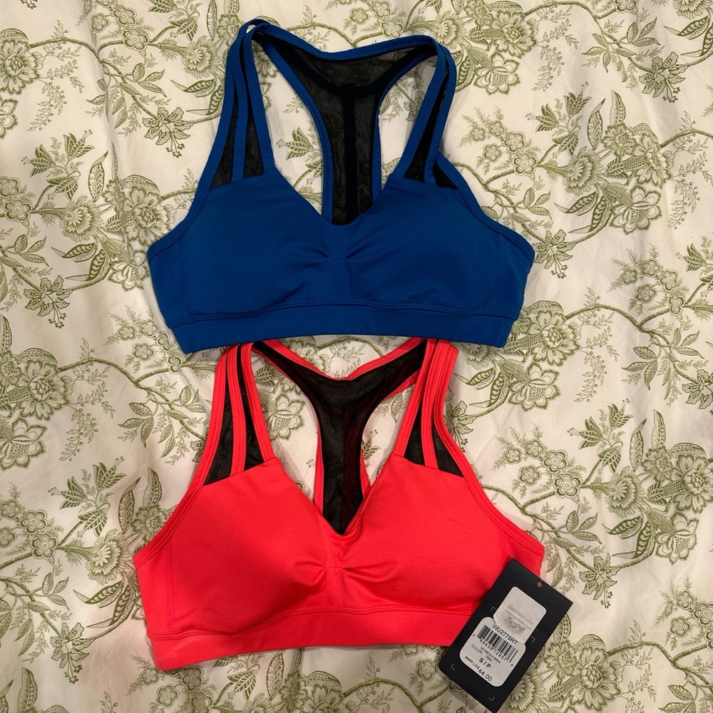 Asics Blue and Pink Sports Bras Bundle